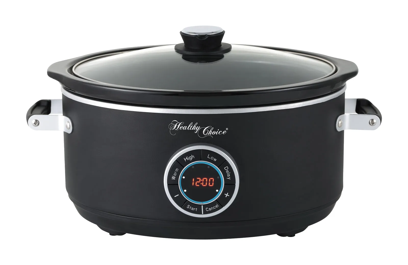 6.5L Digital Slow Cooker with Ceramic Pot | 300W, LED Display, 3 Cooking Programs