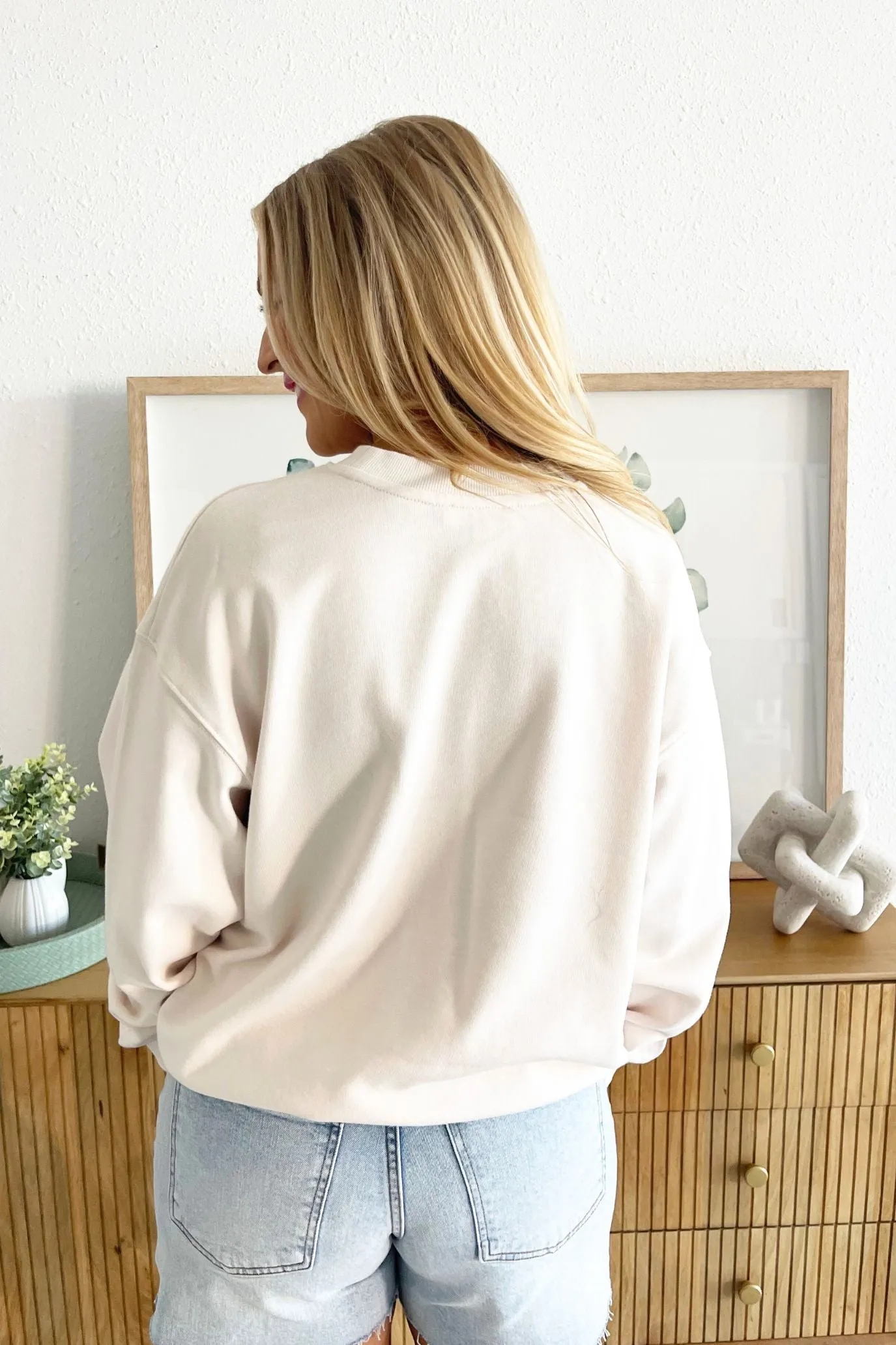 America the Beautiful Graphic Sweatshirt