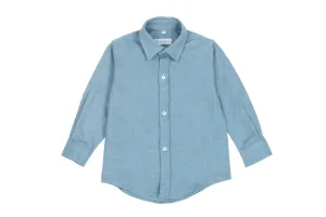 Boy Shirt - Flanella Light Blue