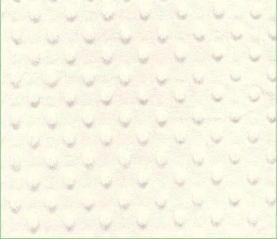 Bubble Polka Dot Minky Fabric By The Roll (20 Yards) Wholesale Fabric