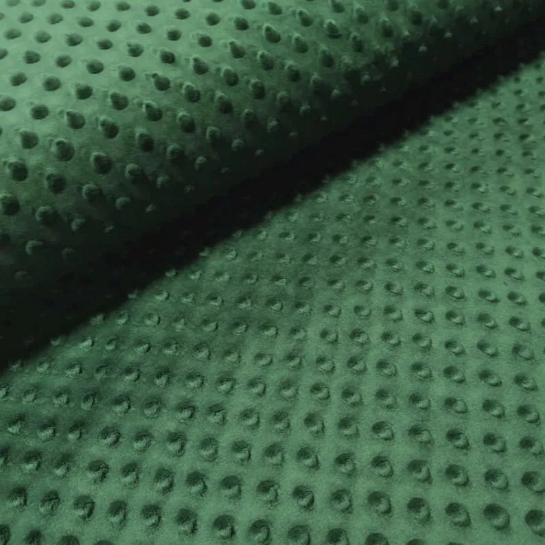 Bubble Polka Dot Minky Fabric By The Roll (20 Yards) Wholesale Fabric