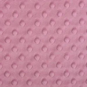 Bubble Polka Dot Minky Fabric By The Roll (20 Yards) Wholesale Fabric