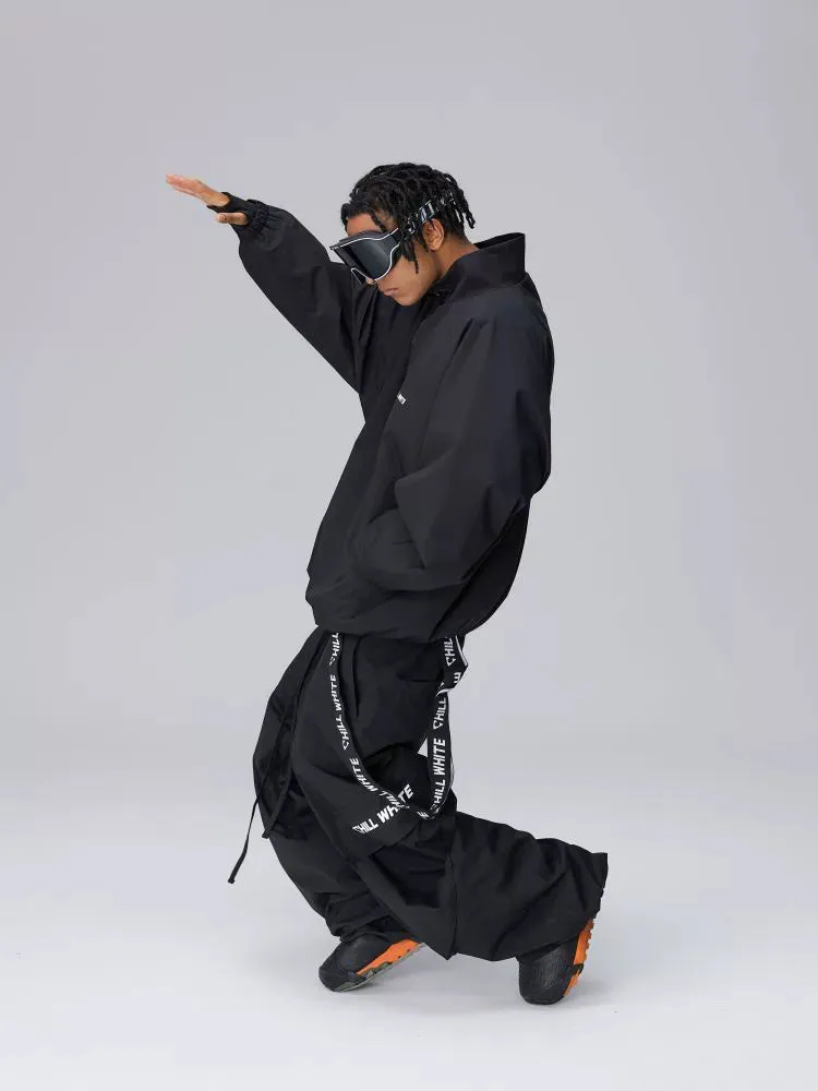 ChillWhite Unisex Black Snow Jacket & Pants