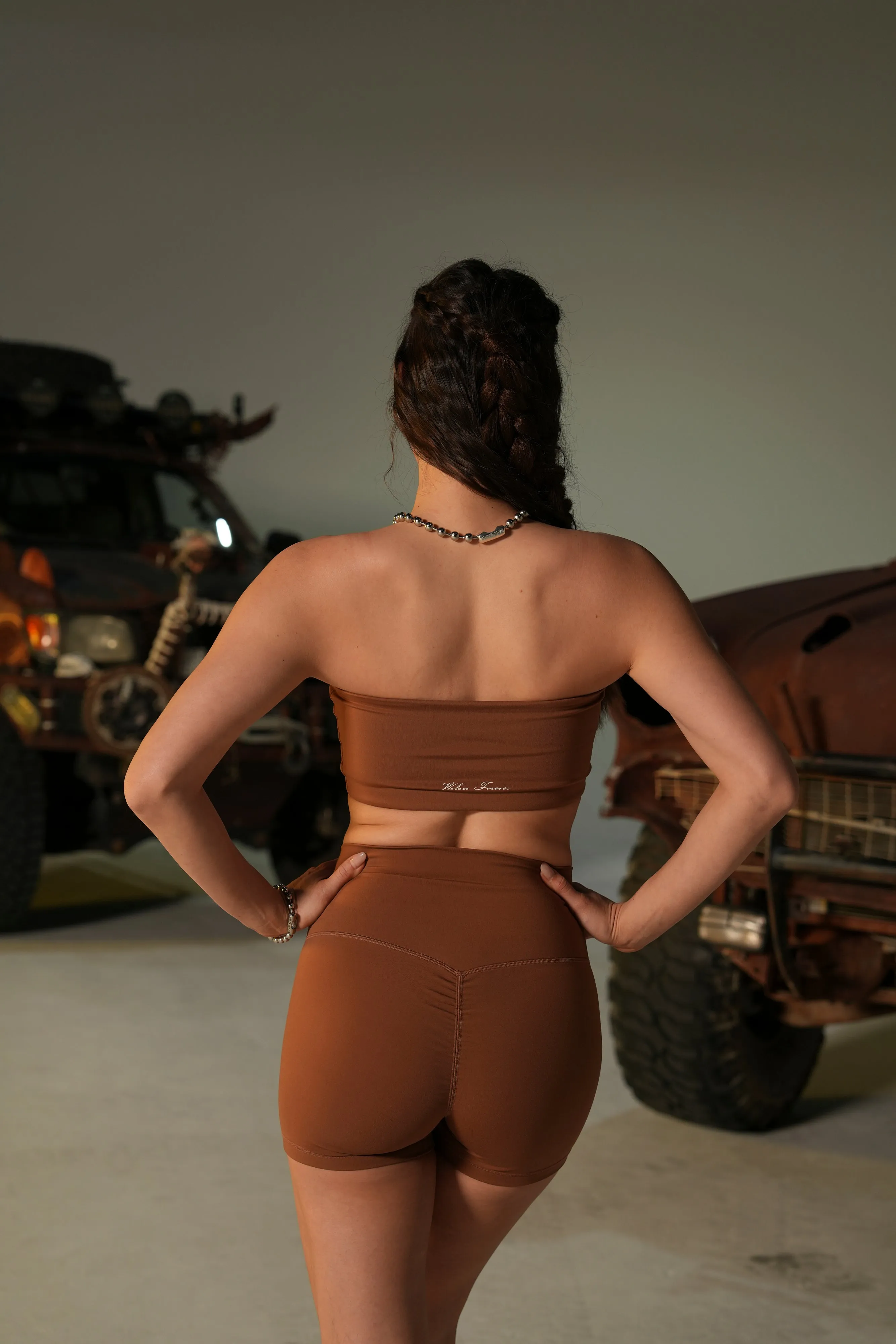 Conquer "Mia" Energy Bandeau in Norse Brown
