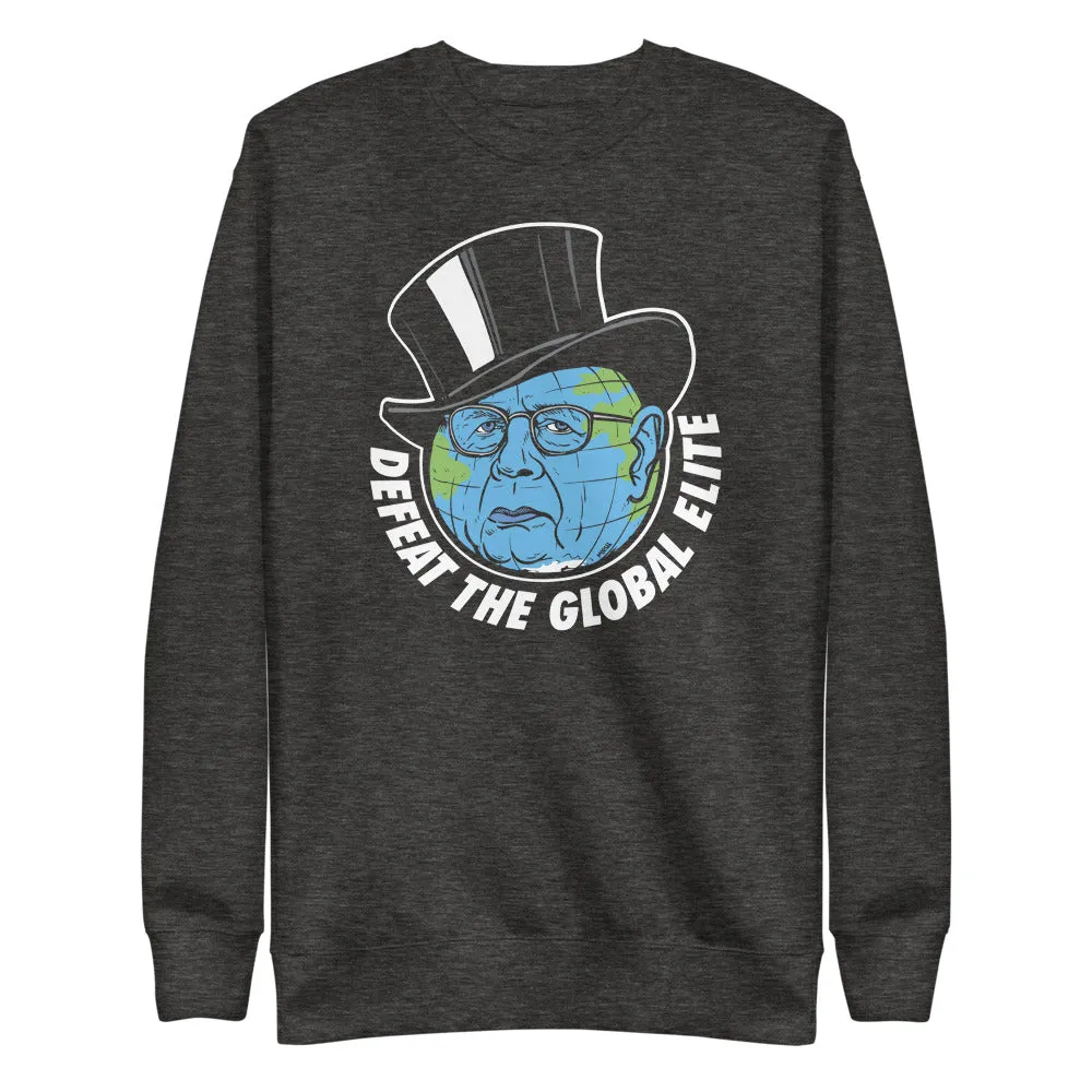 Defeat the Global Elite Unisex Fleece Pullover