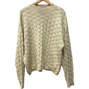 Elodie Shimmery Knit Sweater - Size XL