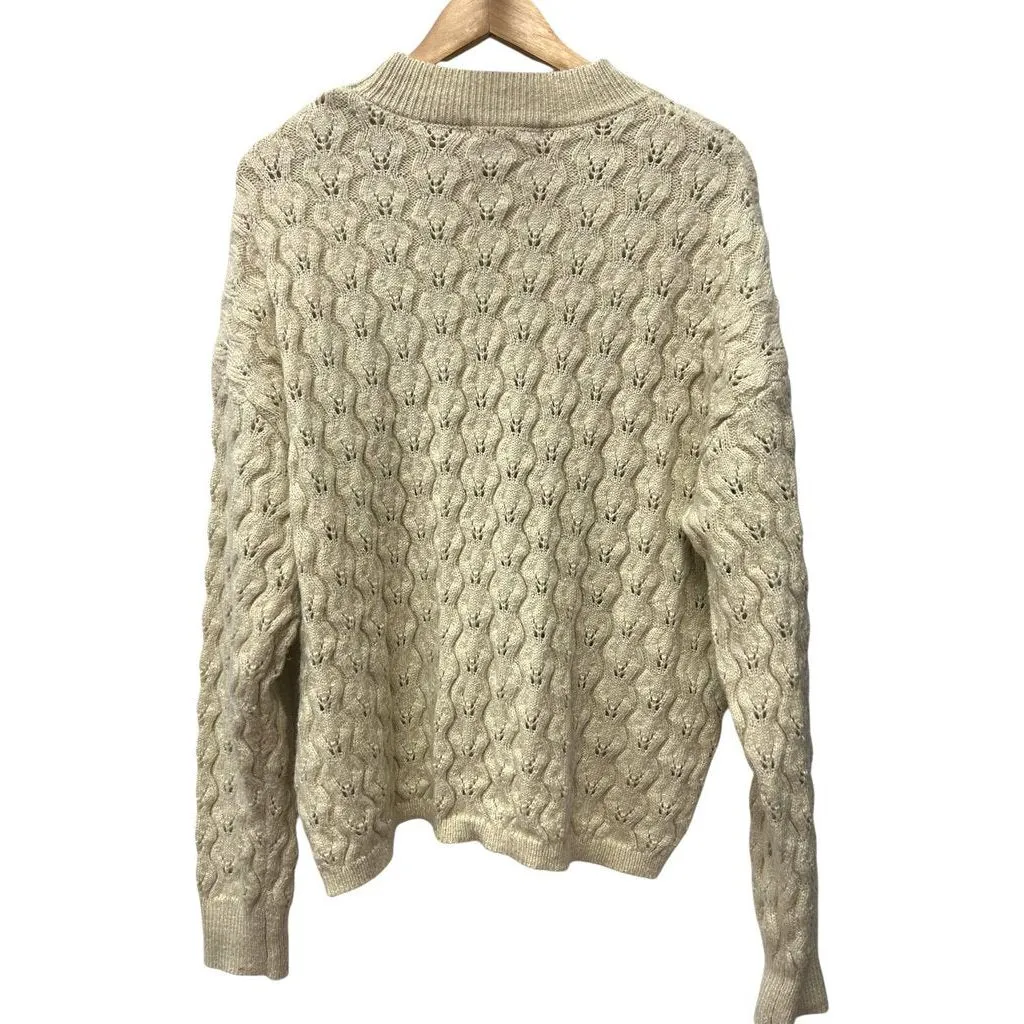 Elodie Shimmery Knit Sweater - Size XL