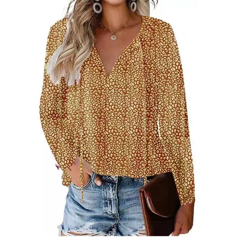 Fashion Floral Chiffon Shirt