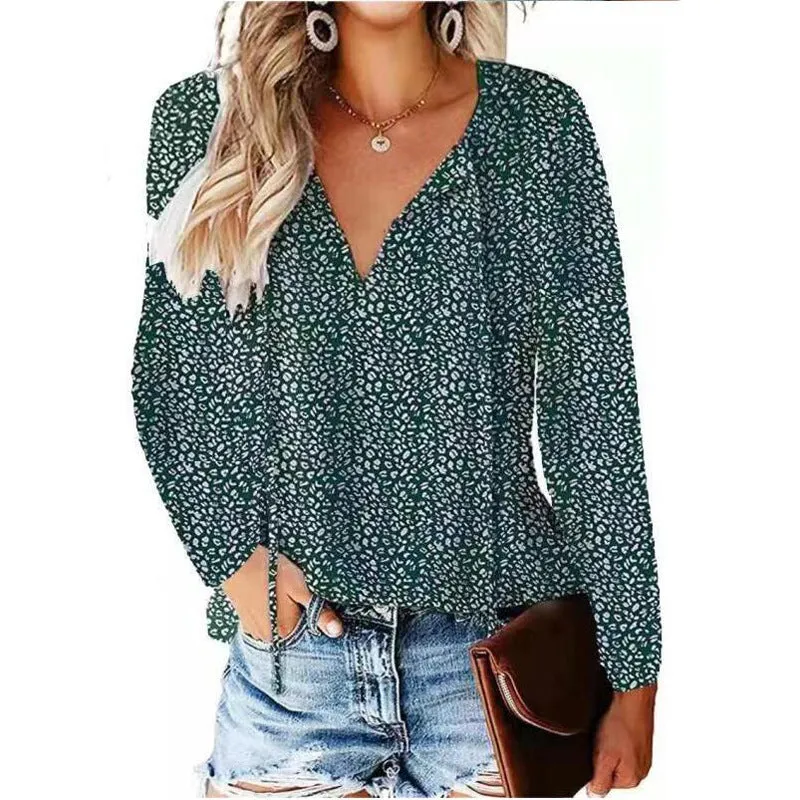 Fashion Floral Chiffon Shirt