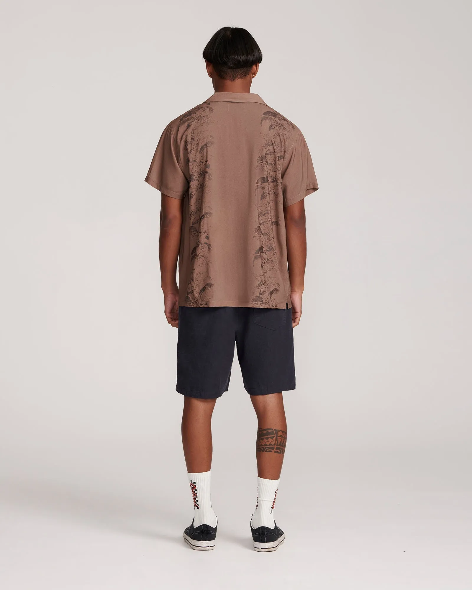 Fender S/S Resort Shirt - Cinnamon