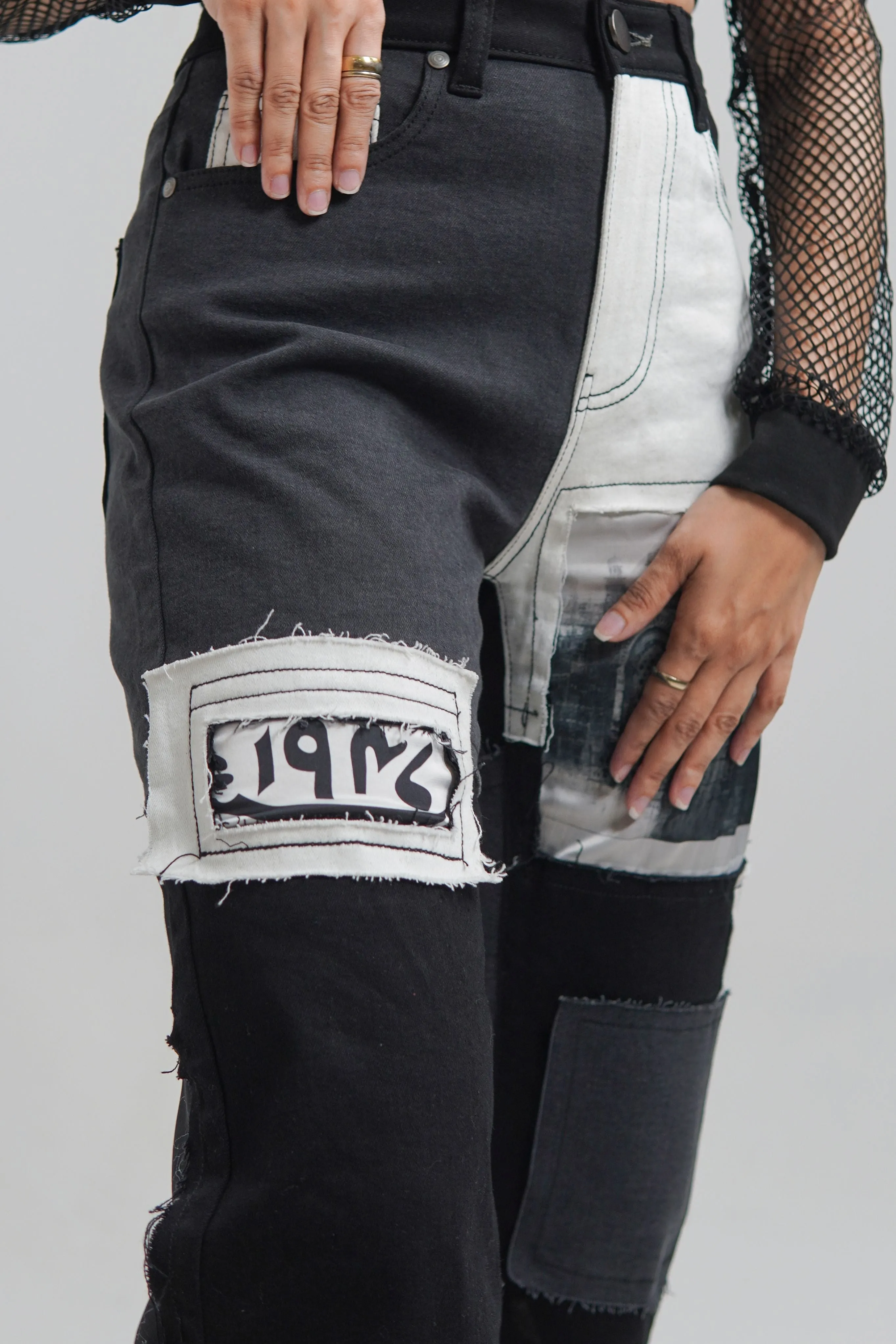 FF Patched Jeans