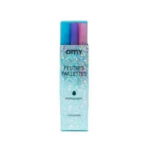 Glitter Markers - Set of 9 by OMY