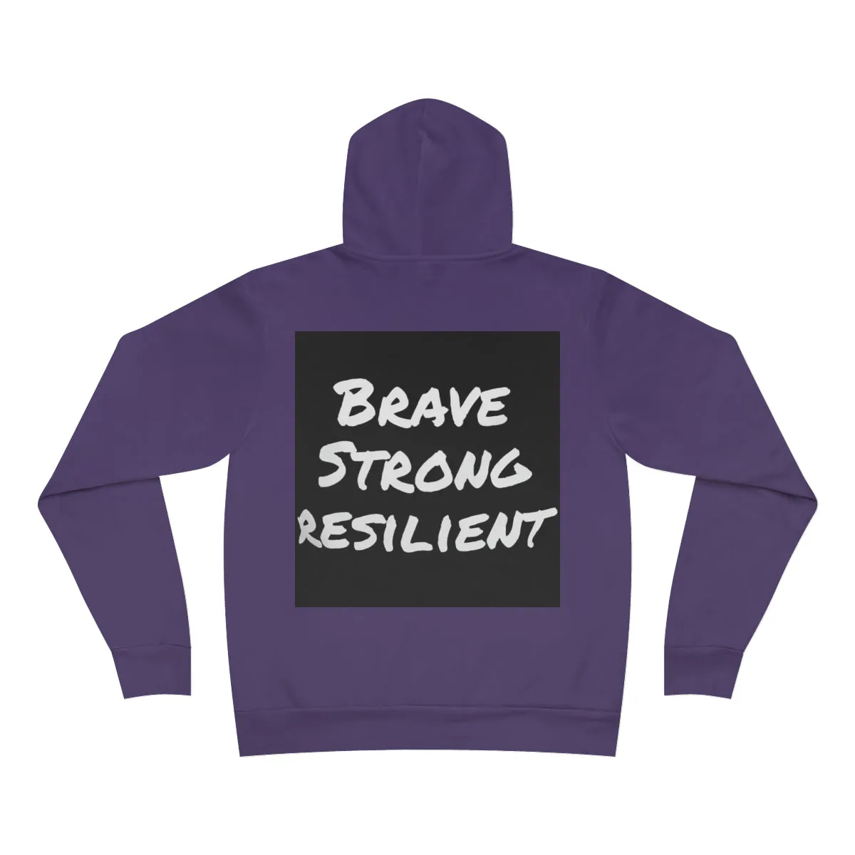 IIH Warrior - Brave -Strong -Resilient - Unisex Sponge Fleece Pullover Hoodie
