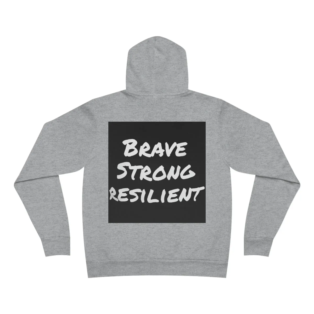 IIH Warrior - Brave -Strong -Resilient - Unisex Sponge Fleece Pullover Hoodie