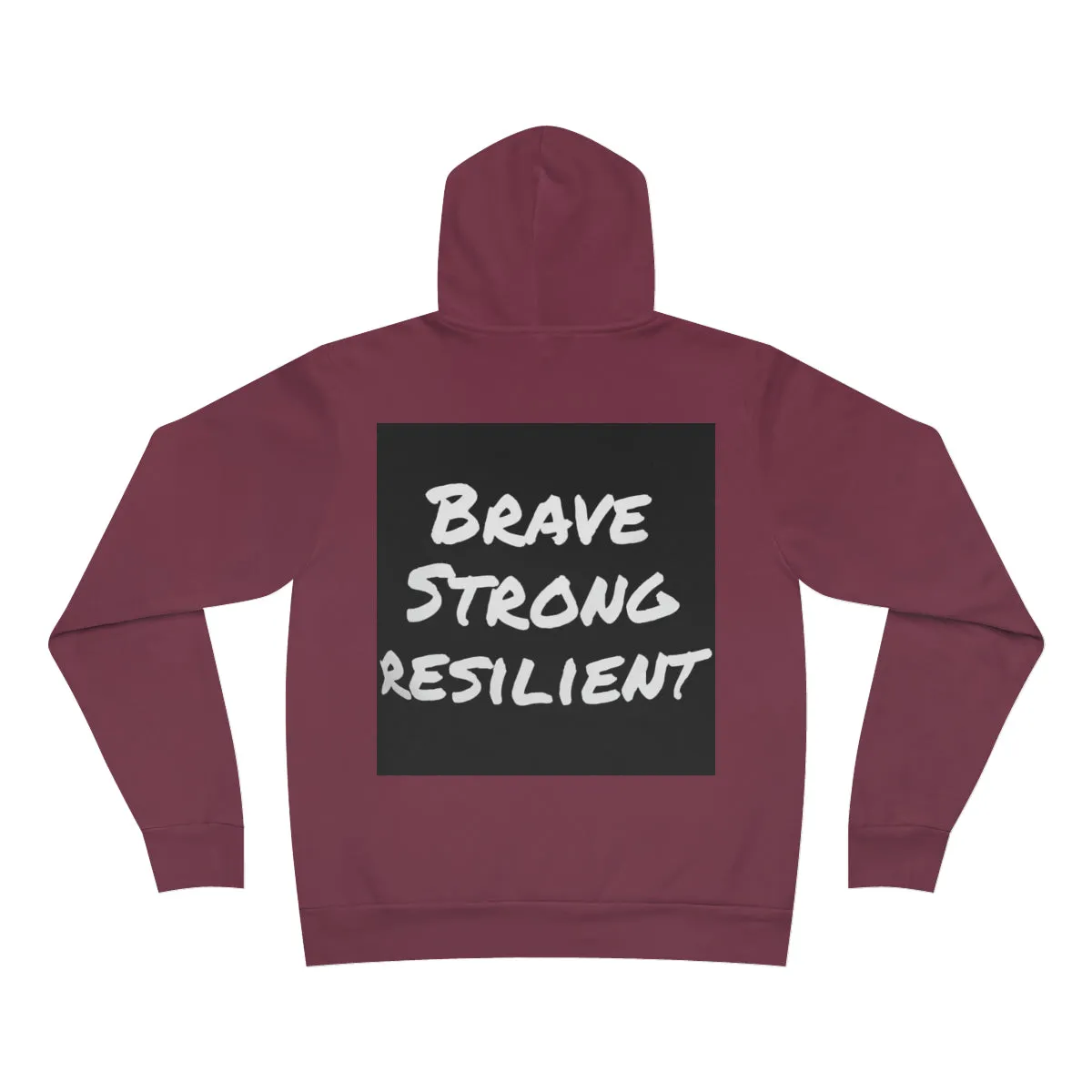 IIH Warrior - Brave -Strong -Resilient - Unisex Sponge Fleece Pullover Hoodie