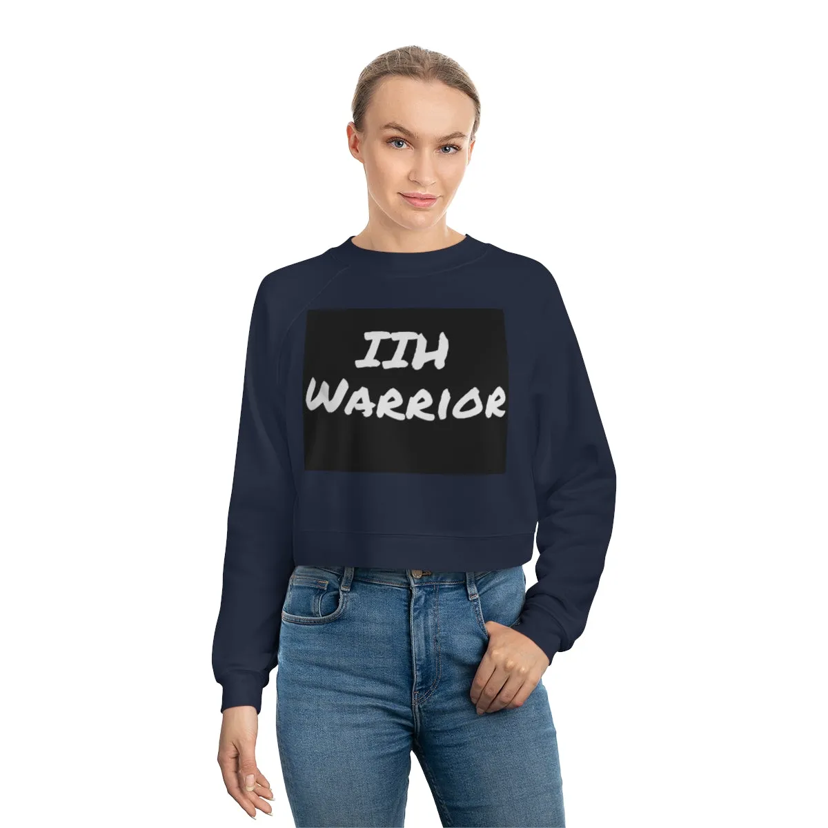 IIH Warrior - Brave -Strong -Resilient - Women's Cropped Fleece Pullover