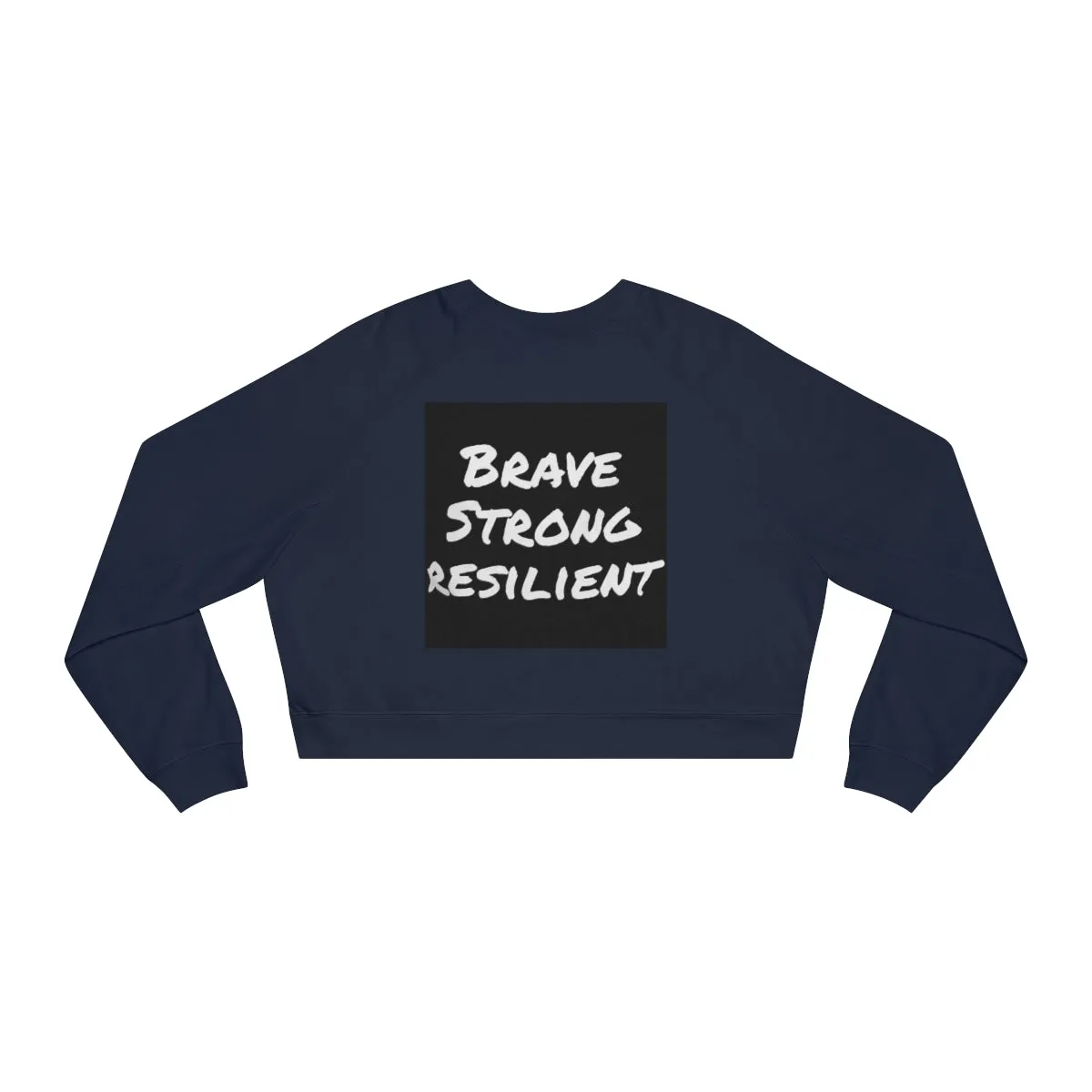 IIH Warrior - Brave -Strong -Resilient - Women's Cropped Fleece Pullover