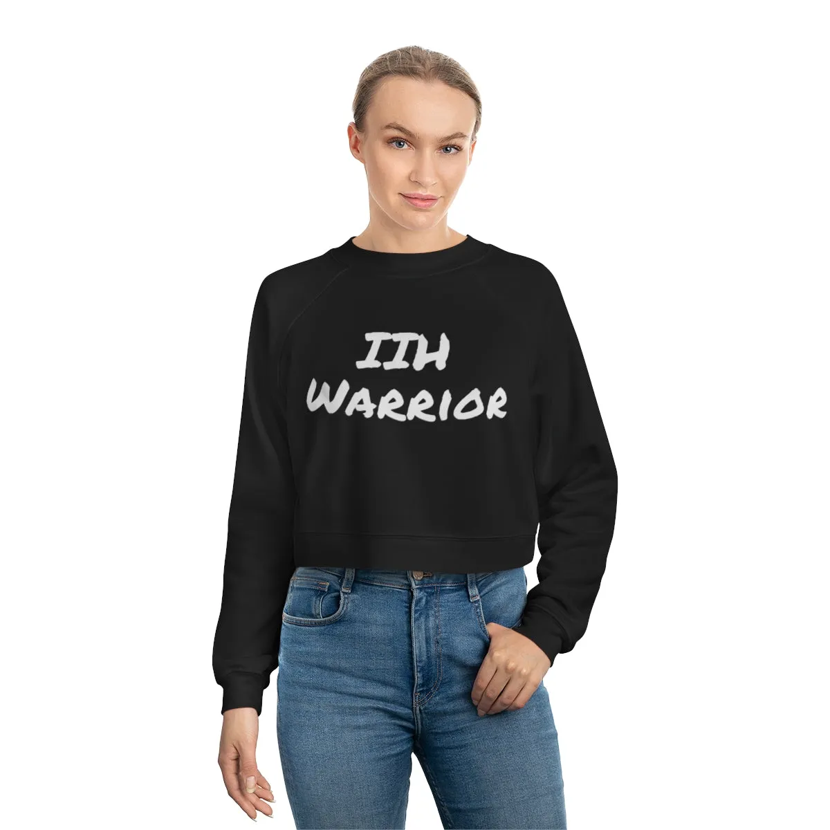 IIH Warrior - Brave -Strong -Resilient - Women's Cropped Fleece Pullover