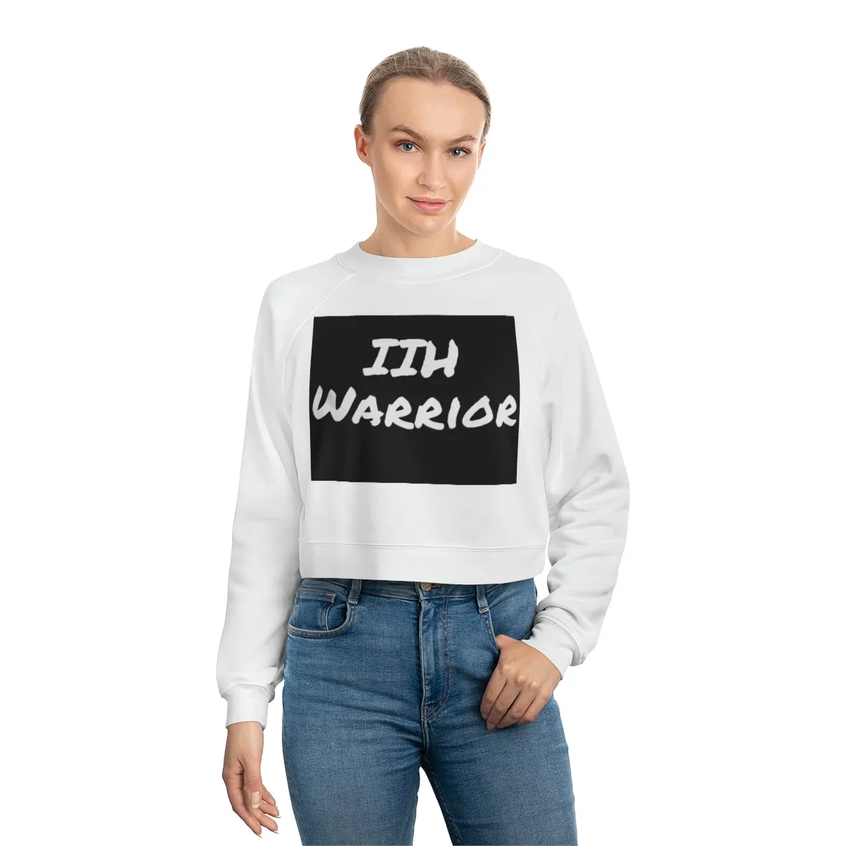 IIH Warrior - Brave -Strong -Resilient - Women's Cropped Fleece Pullover