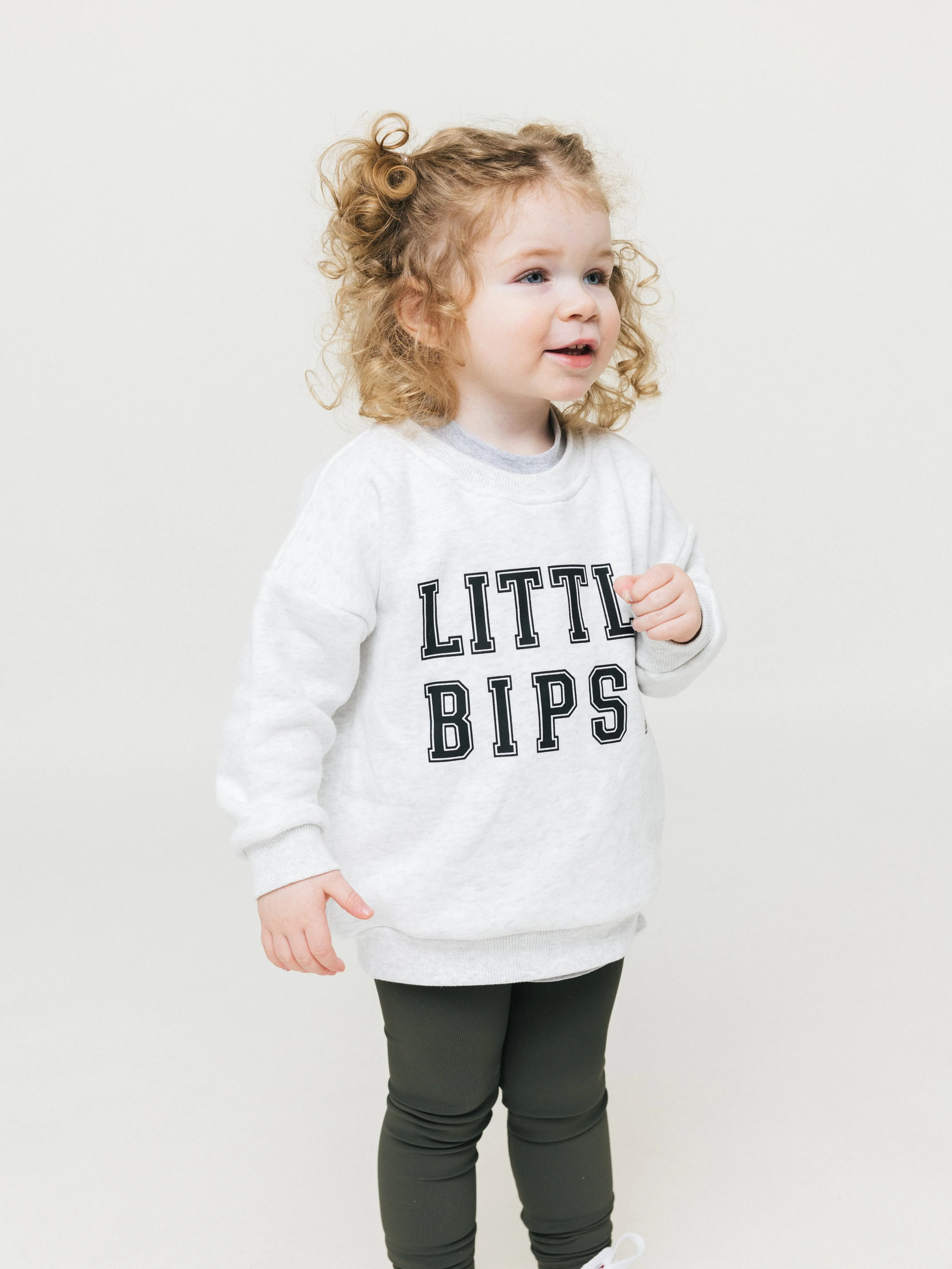 LB Collegiate Crewneck - Grey