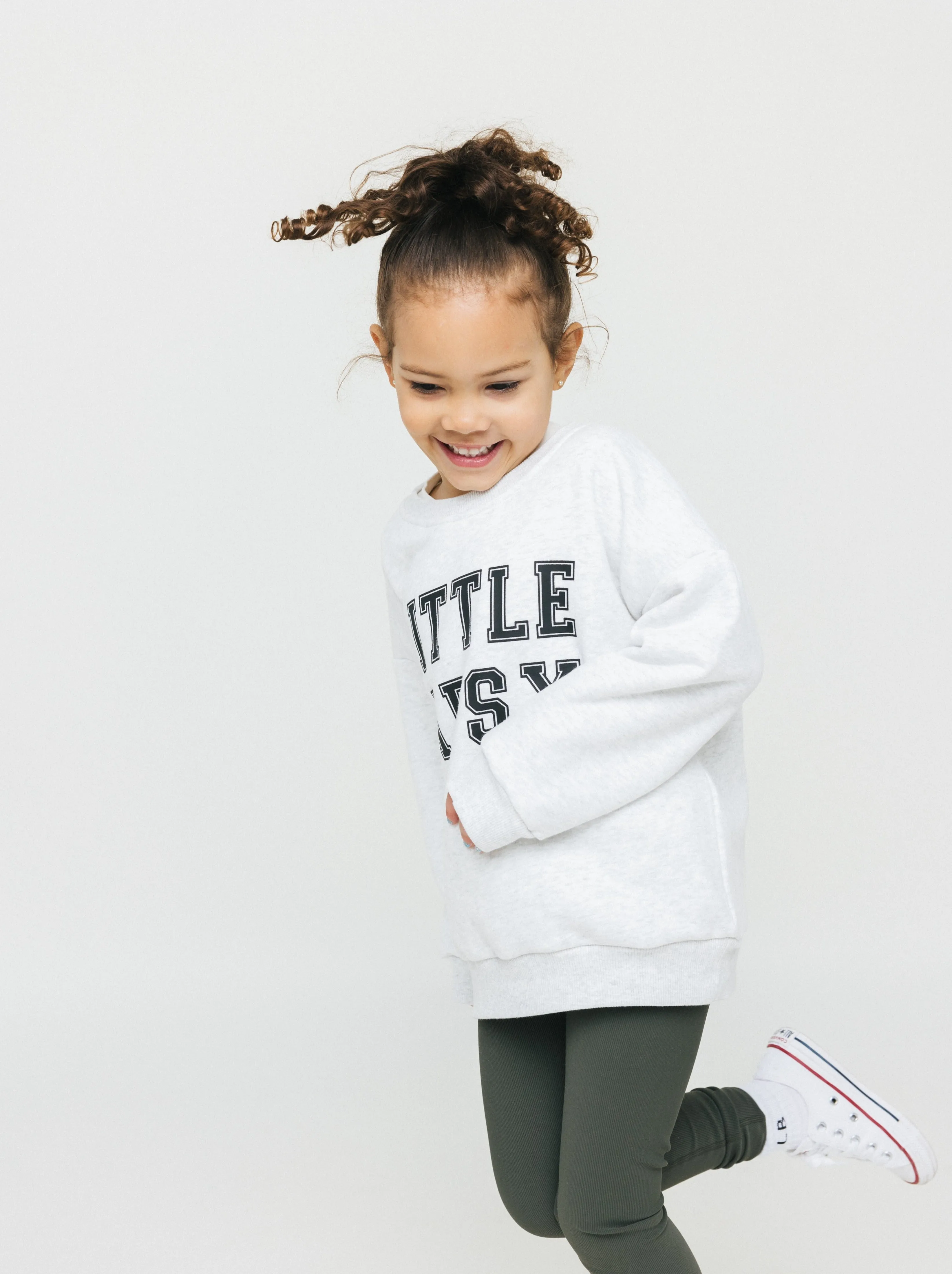 LB Collegiate Crewneck - Grey