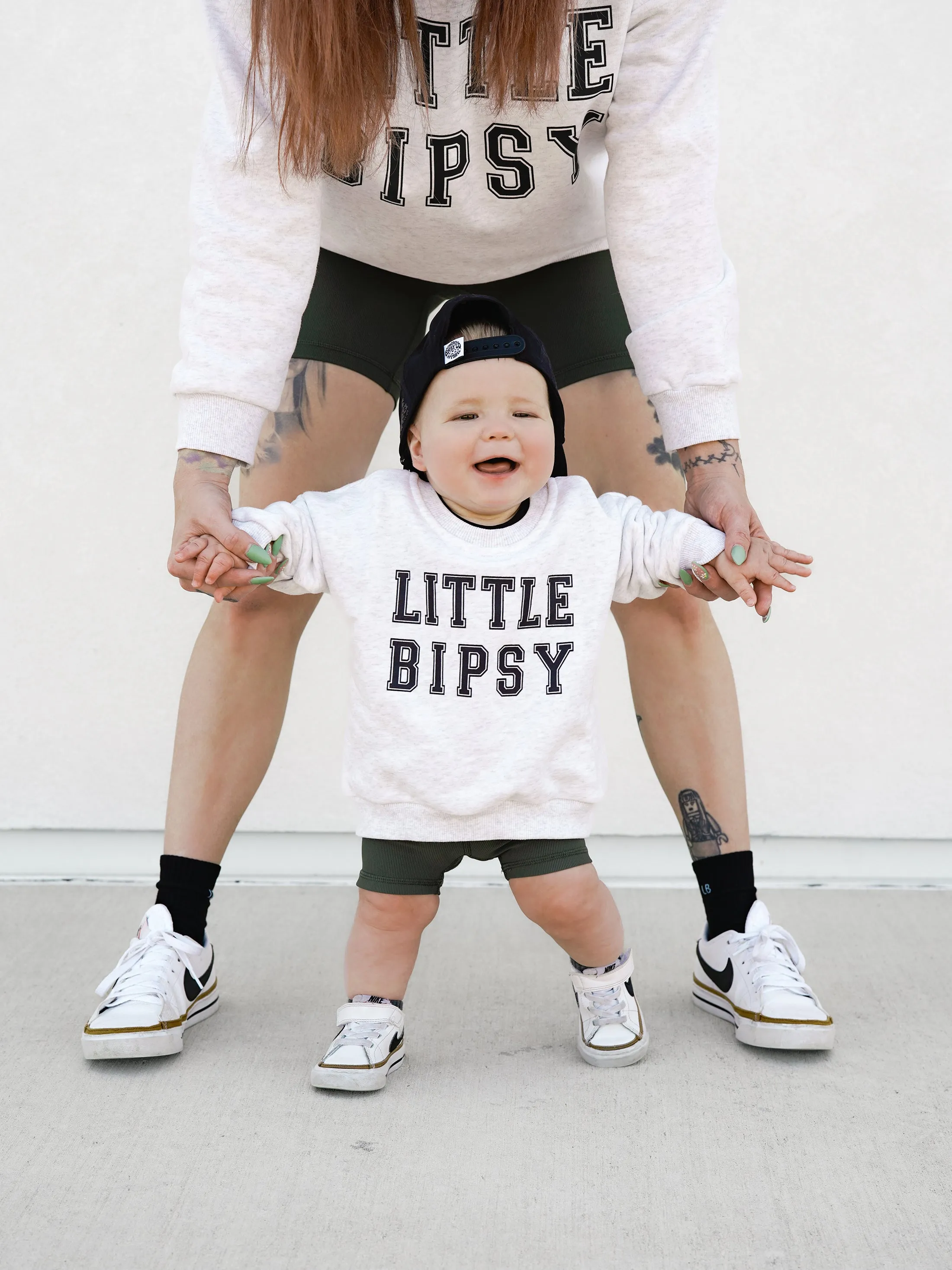 LB Collegiate Crewneck - Grey