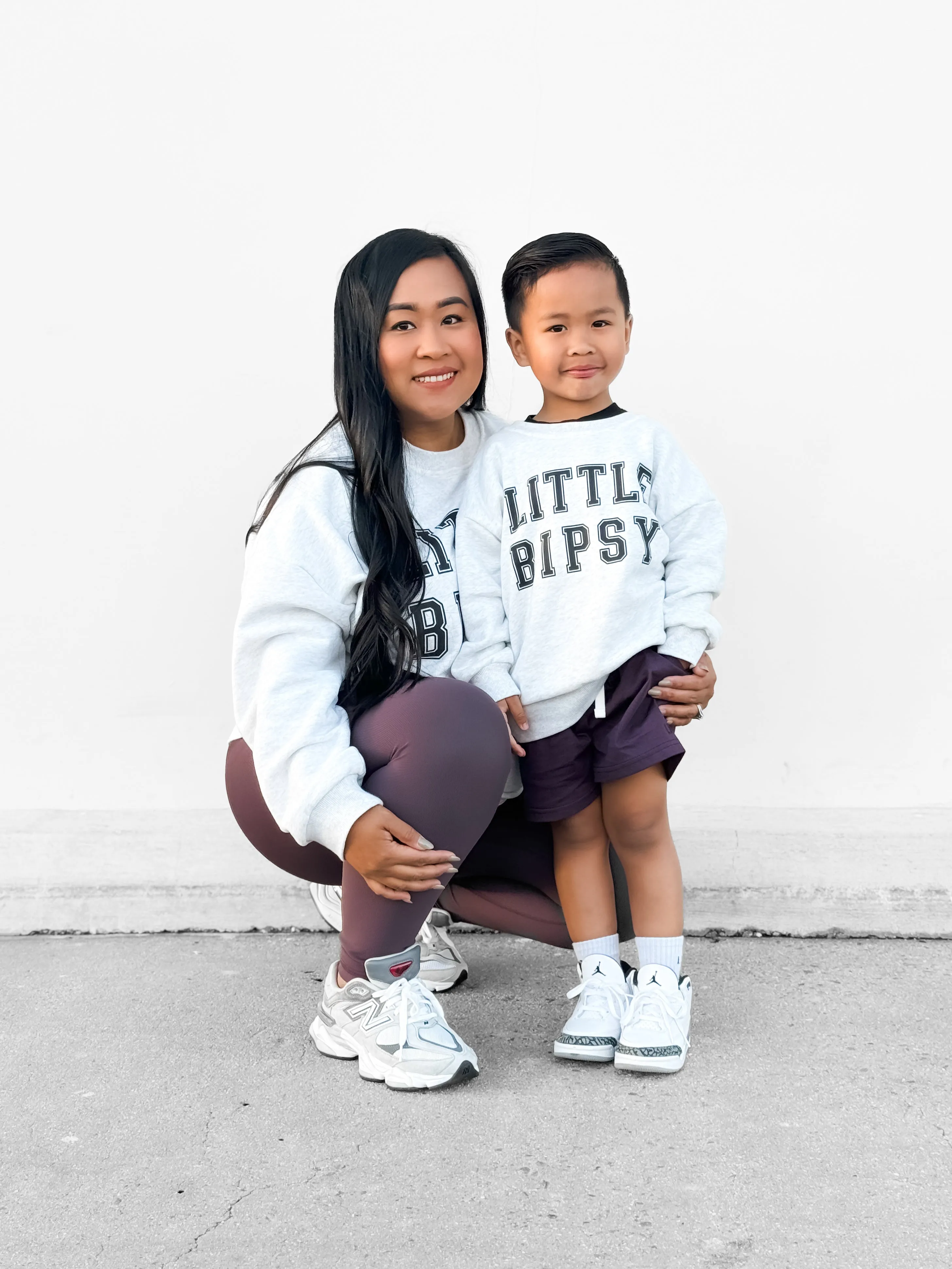 LB Collegiate Crewneck - Grey