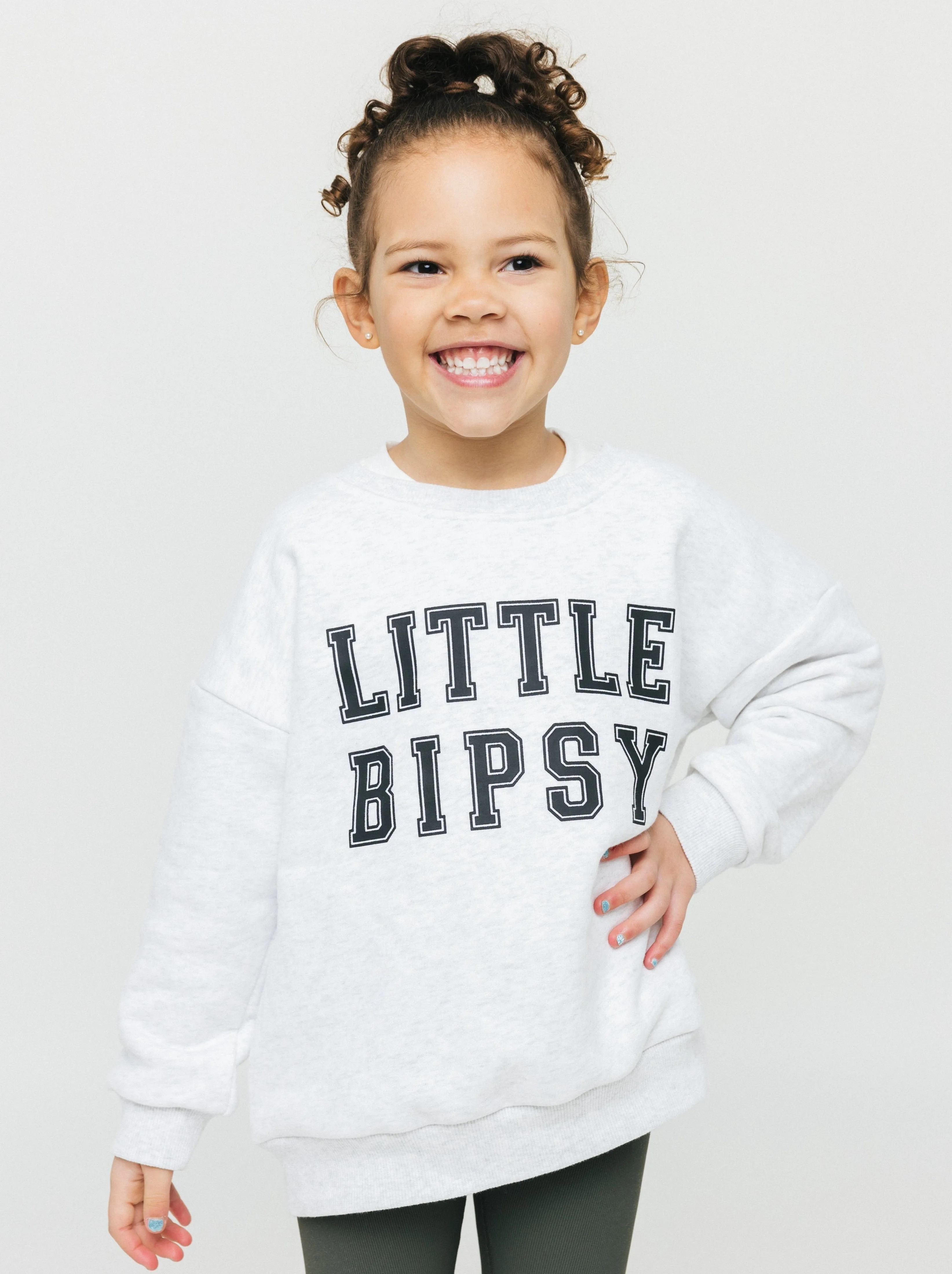LB Collegiate Crewneck - Grey