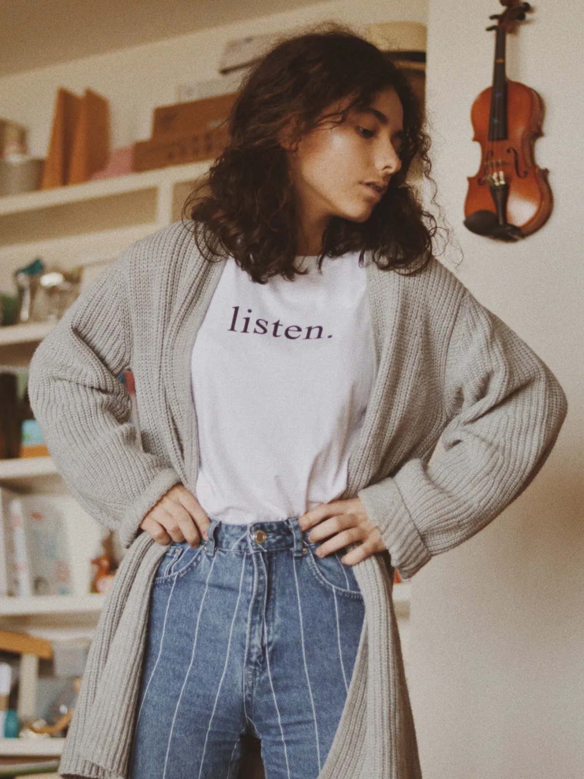 listen. T-Shirt