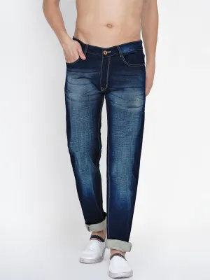 Men Blue Light Fade Jeans