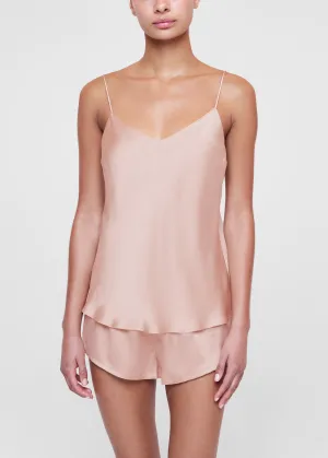 Milos Cami Pale Blush Silk