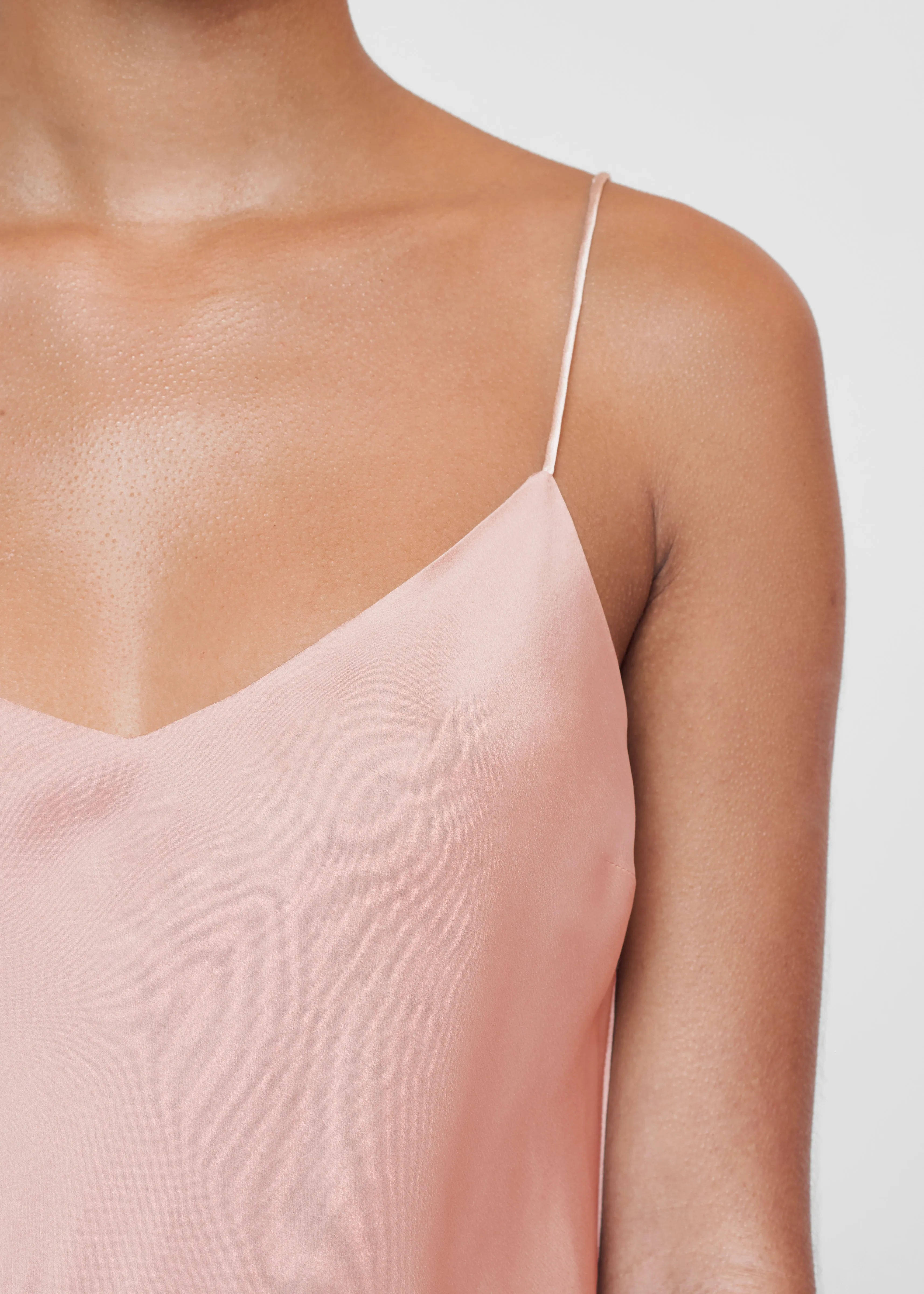 Milos Cami Pale Blush Silk