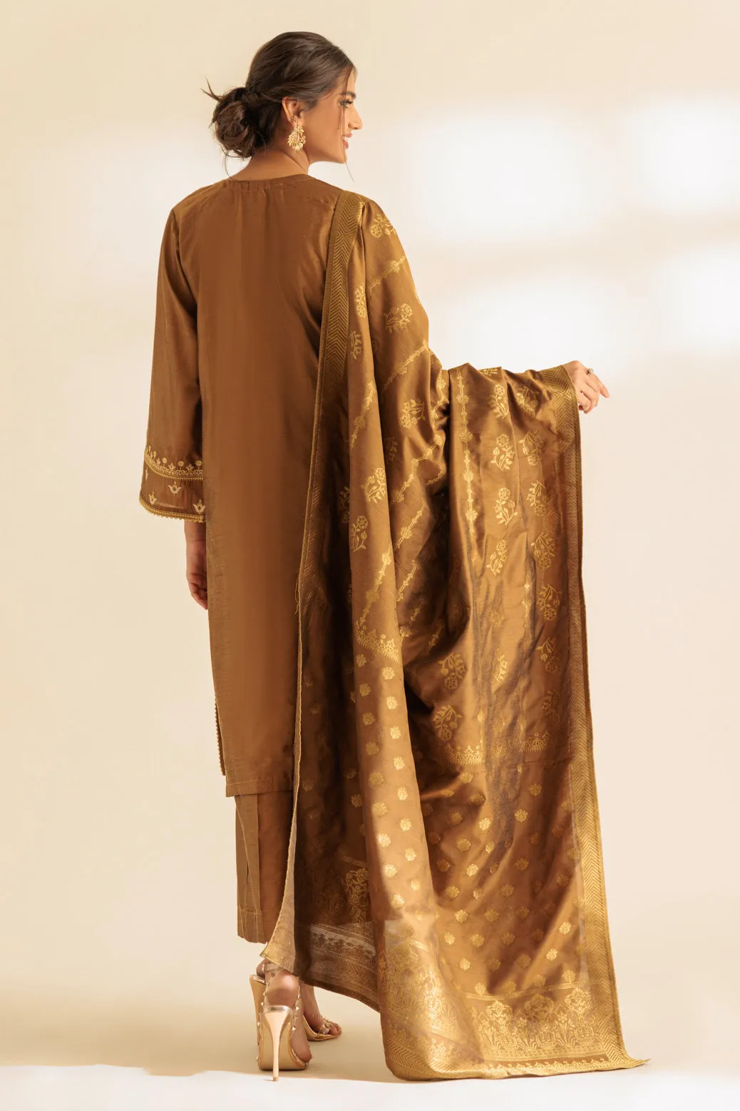 MUSTARD-DYED-3 PIECE (SS2243P22)
