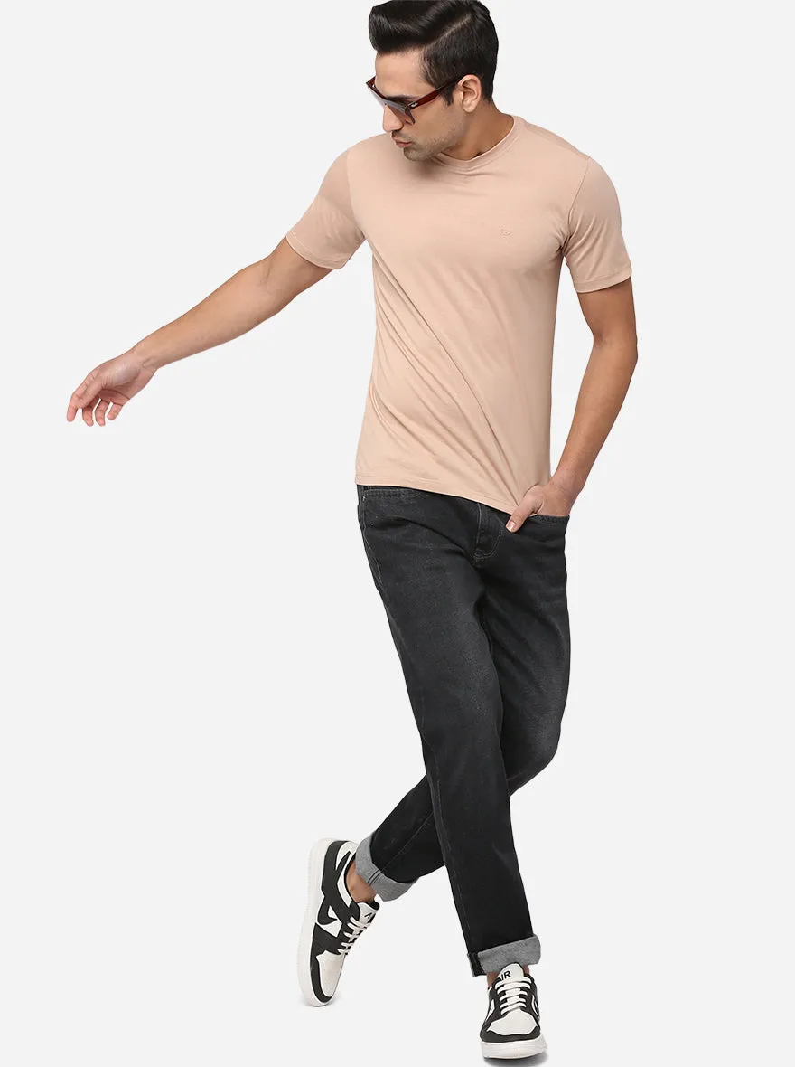 Night Grey Washed Straight Fit Jeans | JadeBlue