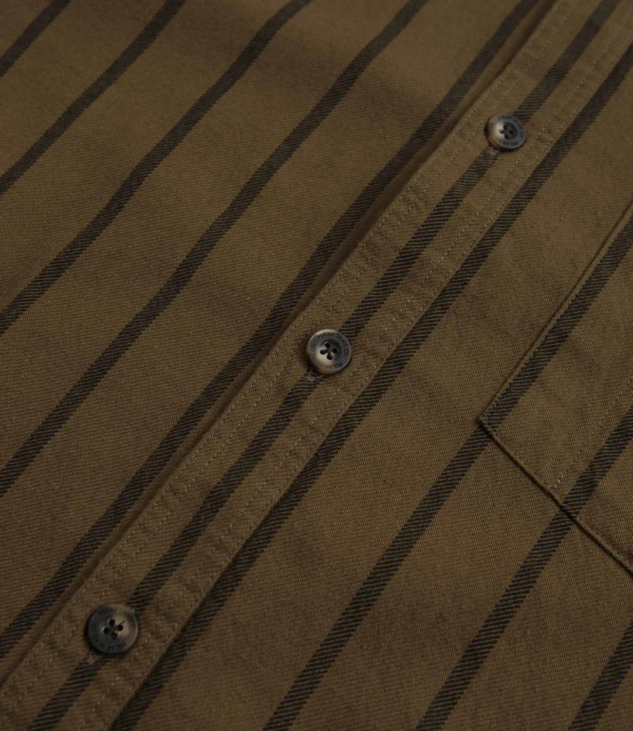 Polar Mitchell Shirt Twill: Beech/Black