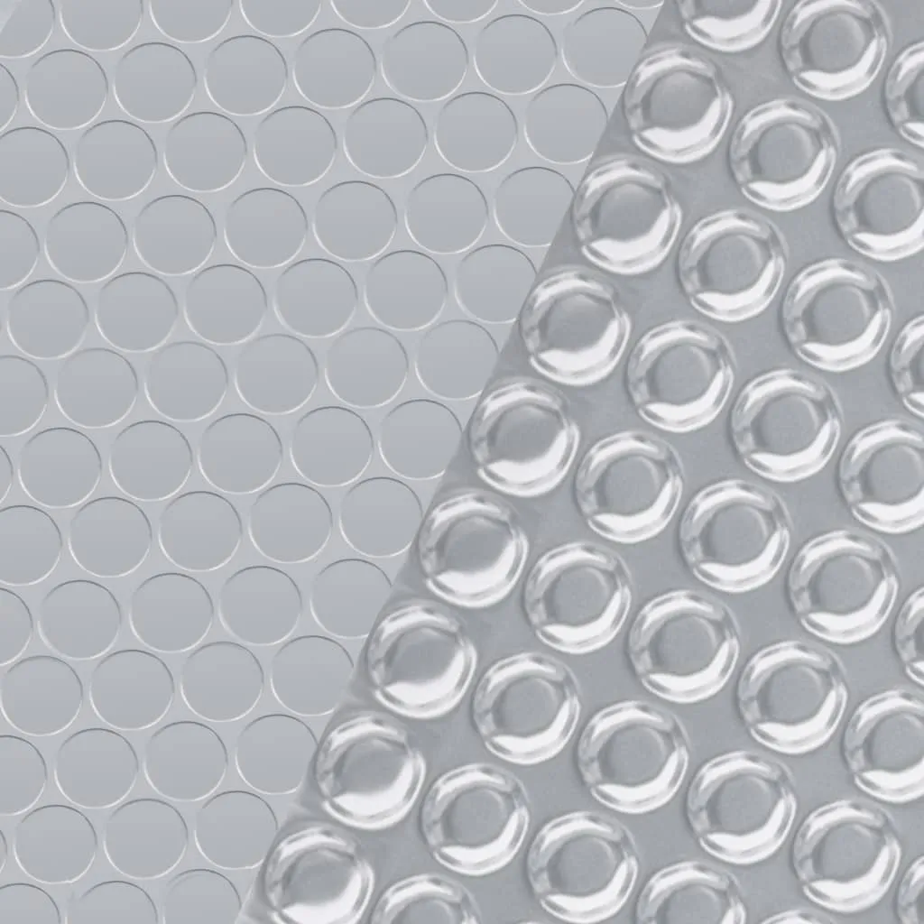 Rectangular Pool Cover 600x400 cm PE Silver