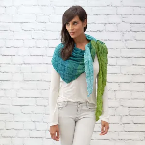 Red Heart Knit Blocks Shawl