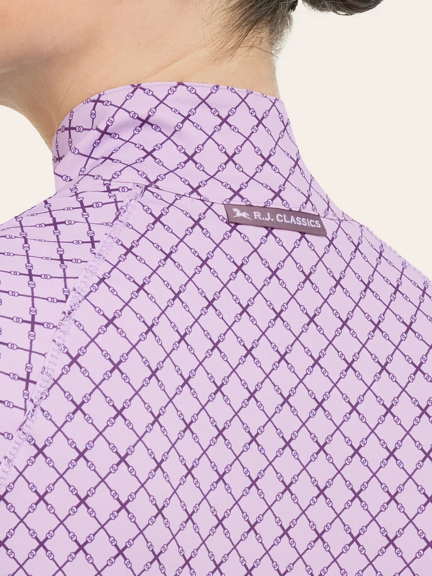 RJ Classics Libby 1/4 Zip Long Sleeve Schooling Shirt