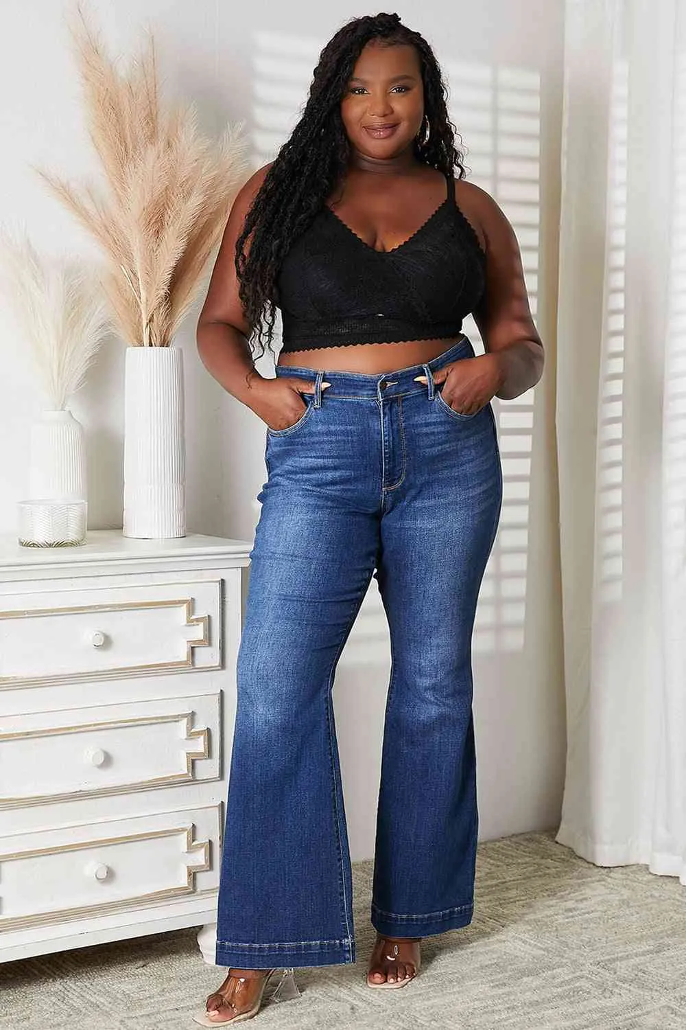 TEEK - Black Skye Full Size Lace Bralette