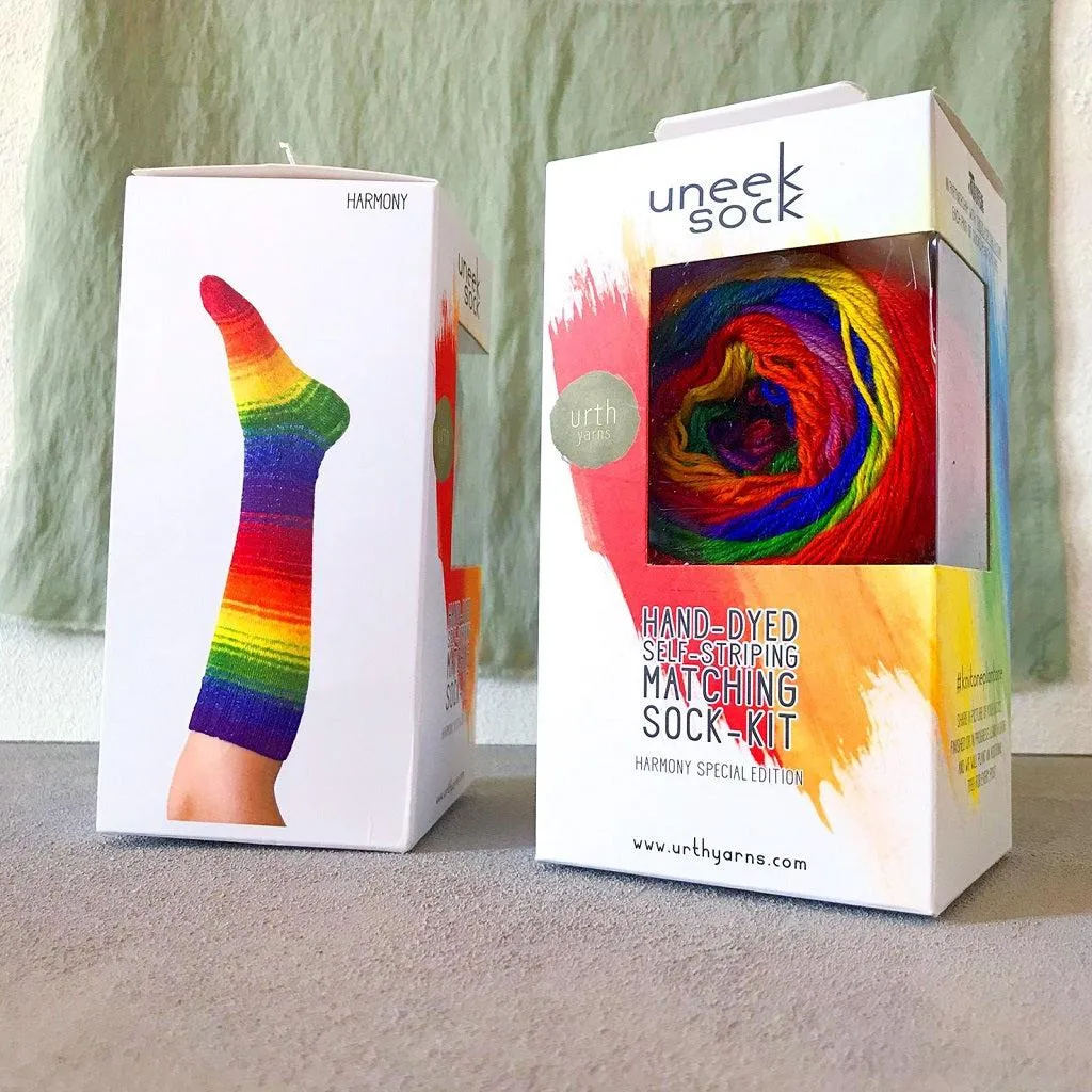 Uneek Sock Kit | Harmony Limited Edition | Self Striping Sock Kit