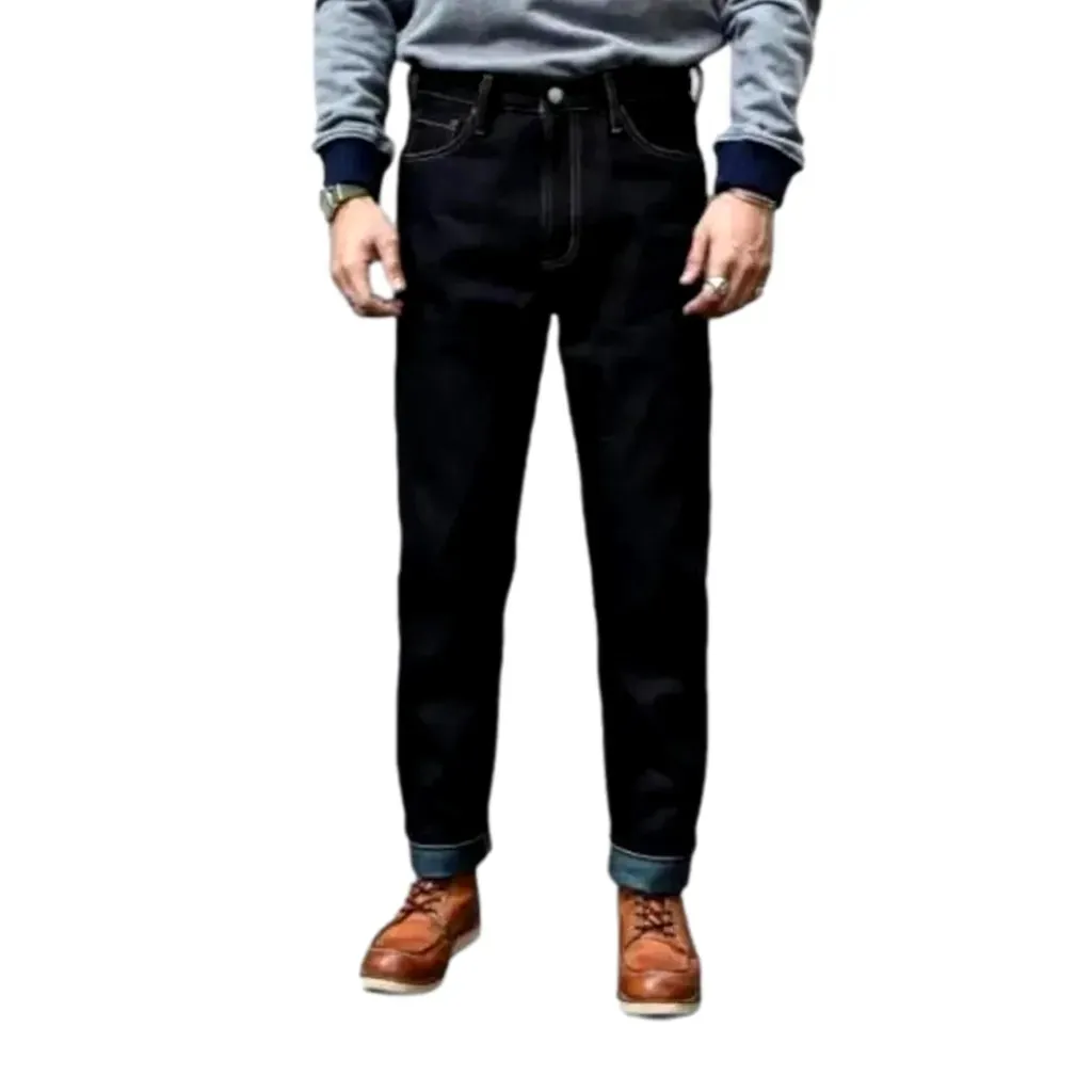 Y2k men's tapered jeans